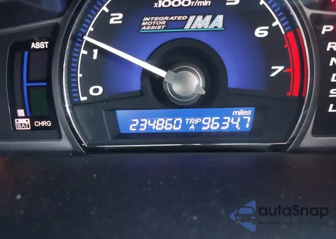 2007 Honda Civic Hybrid z USA, uszkodzony, nr VIN JHMFA36297S004966